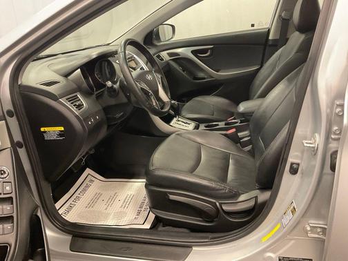 Radiant Silver 2012 Hyundai ELANTRA Limited