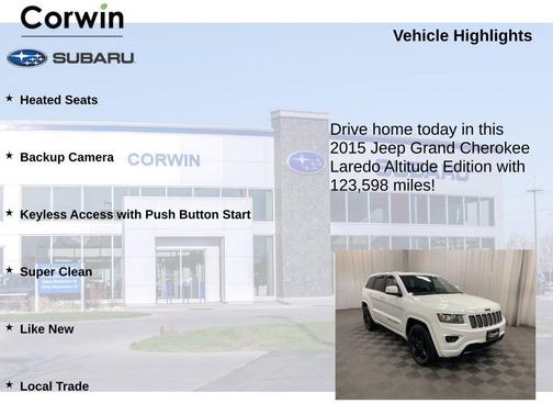 2015 Jeep Grand Cherokee Altitude