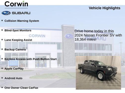 2024 Nissan Frontier SV