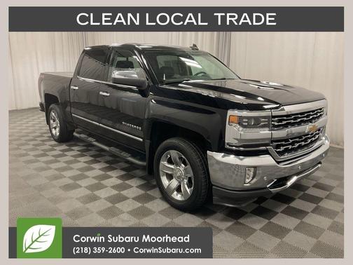 Black 2016 Chevrolet Silverado 1500 LTZ