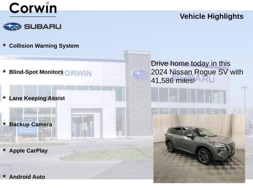 2024 Nissan Rogue SV