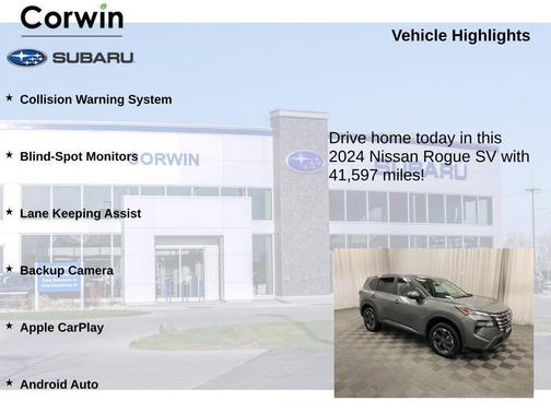 2024 Nissan Rogue SV