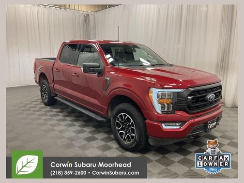 Rapid Red Metallic Tinted Clearcoat 2022 Ford F-150 XLT