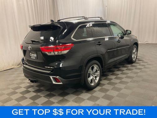Midnight Black Metallic 2018 Toyota Highlander Limited