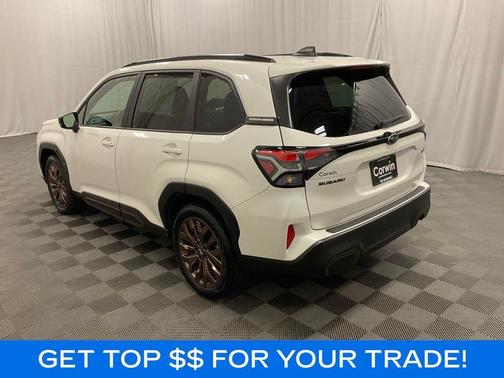 Crystal White Pearl 2025 Subaru Forester Sport