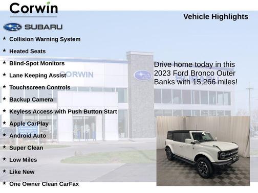 2023 Ford Bronco Outer Banks