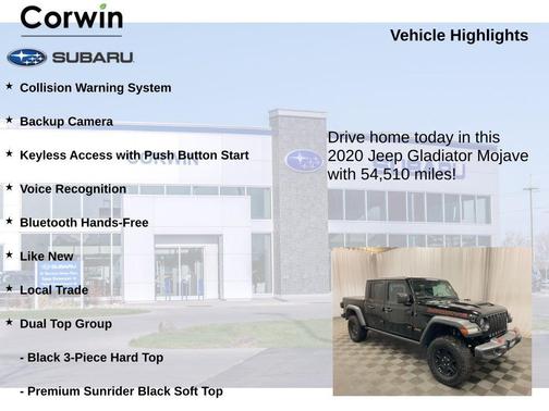 2020 Jeep Gladiator Mojave