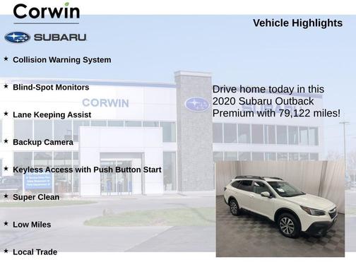 2020 Subaru Outback Premium