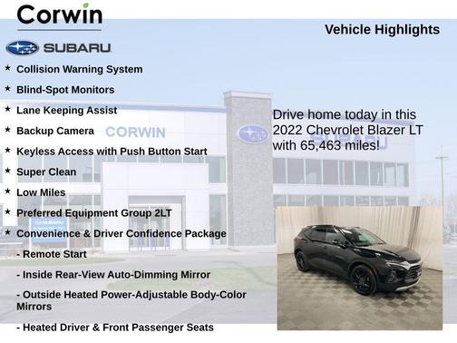 2022 Chevrolet Blazer 2LT