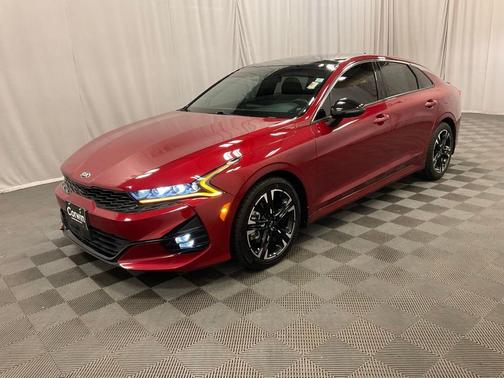 Passion Red 2021 Kia K5 GT-Line