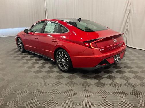 Calypso Red 2021 Hyundai SONATA Limited