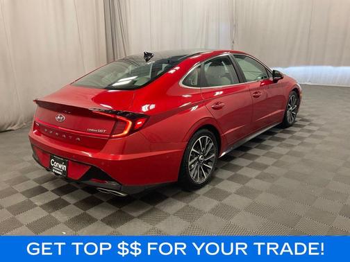 Calypso Red 2021 Hyundai SONATA Limited