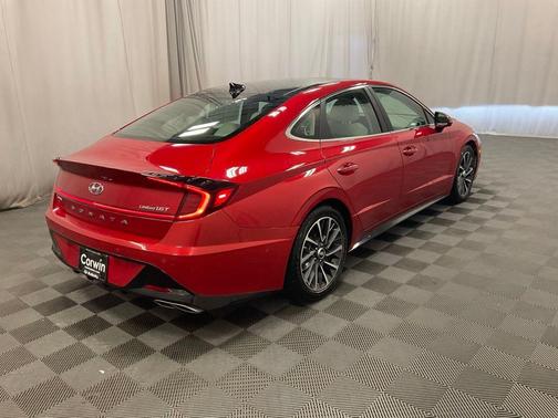 Calypso Red 2021 Hyundai SONATA Limited