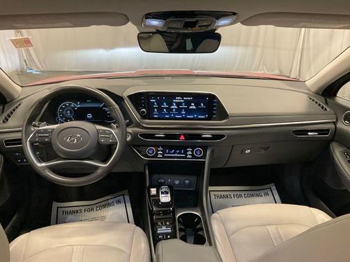 Calypso Red 2021 Hyundai SONATA Limited