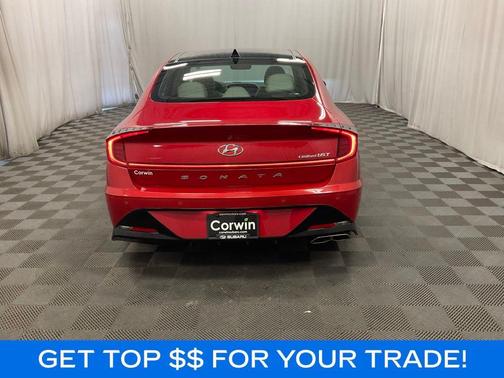 Calypso Red 2021 Hyundai SONATA Limited