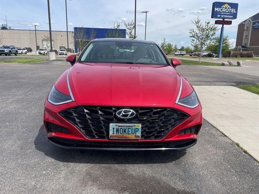 Calypso Red 2021 Hyundai SONATA Limited