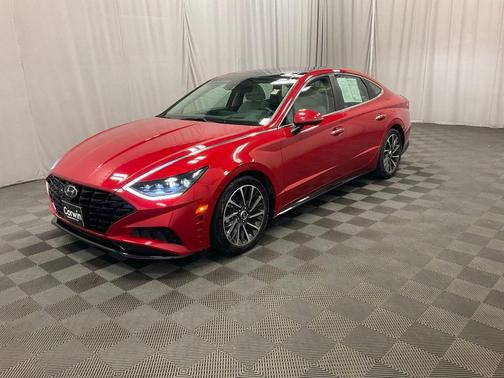 Calypso Red 2021 Hyundai SONATA Limited