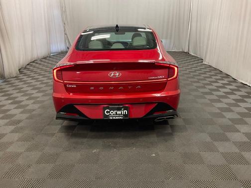 Calypso Red 2021 Hyundai SONATA Limited