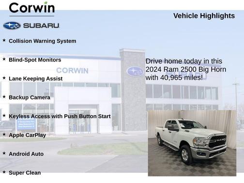 2024 RAM 2500 Big Horn