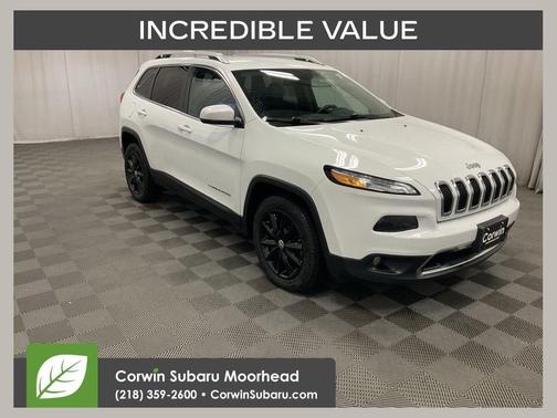 Bright White Clearcoat 2016 Jeep Cherokee Limited