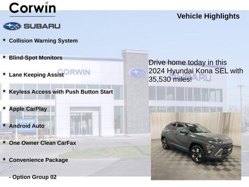 2024 Hyundai KONA SEL