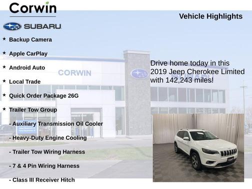 2019 Jeep Cherokee Limited