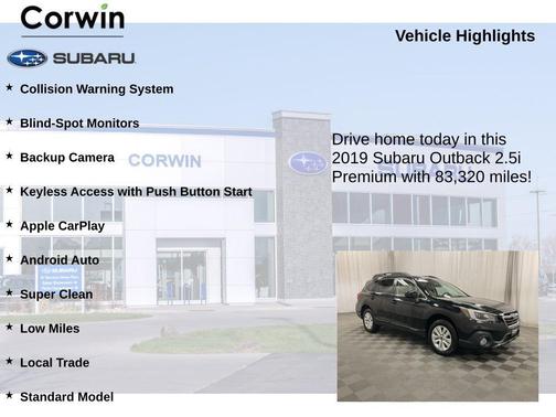 2019 Subaru Outback 2.5i Premium
