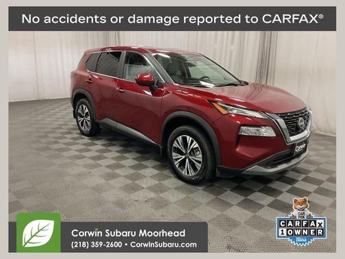 Scarlet Ember 2023 Nissan Rogue SV