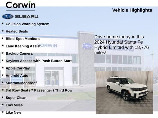 2024 Hyundai SANTA FE HEV Limited