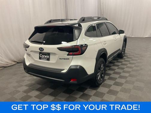 Crystal White Pearl 2024 Subaru Outback Onyx Edition