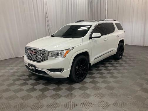 White Frost Tri-Coat 2017 GMC Acadia Denali