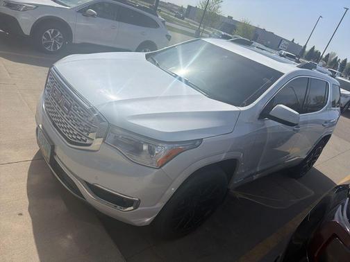 White Frost Tri-Coat 2017 GMC Acadia Denali