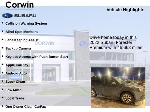 2022 Subaru Forester Premium