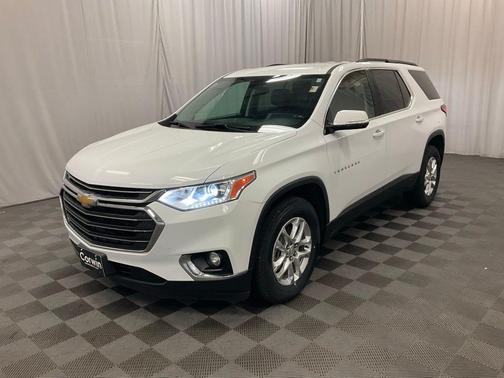 Summit White 2019 Chevrolet Traverse LT Leather