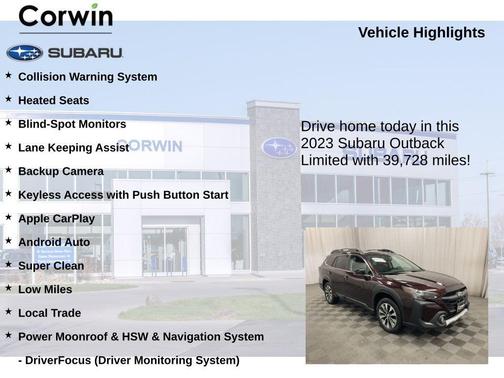 2023 Subaru Outback Limited