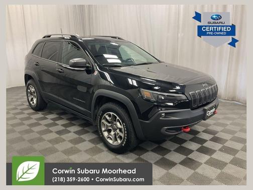 Diamond Black 2020 Jeep Cherokee Trailhawk