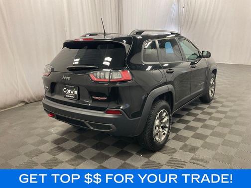 Diamond Black 2020 Jeep Cherokee Trailhawk