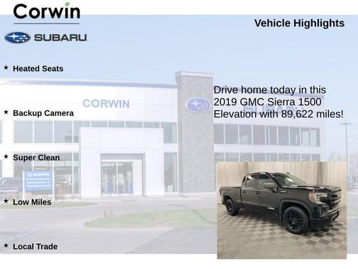 2019 GMC Sierra 1500 Elevation