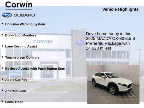 2025 Mazda CX-30 2.5 S Preferred Package