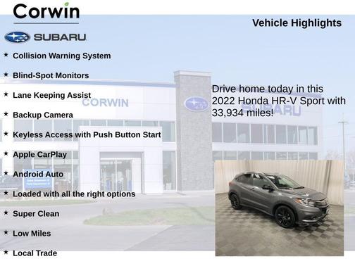 2022 Honda HR-V Sport