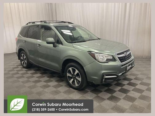 Jasmine Green Metallic 2018 Subaru Forester 2.5i Limited
