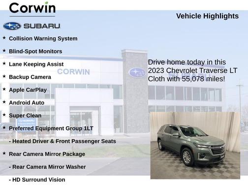 2023 Chevrolet Traverse LT Cloth