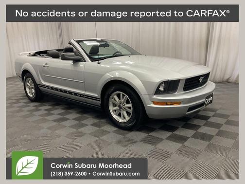 Satin Silver Clearcoat Metallic 2006 Ford Mustang V6