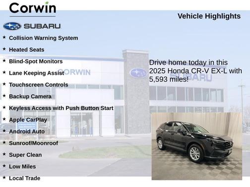 2025 Honda CR-V EX-L