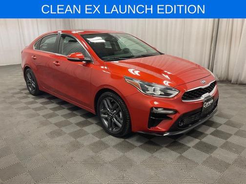 Fire Orange 2019 Kia Forte EX