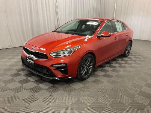 Fire Orange 2019 Kia Forte EX