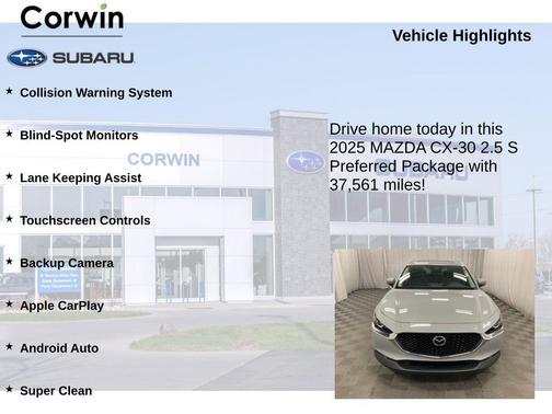 2025 Mazda CX-30 2.5 S Preferred Package
