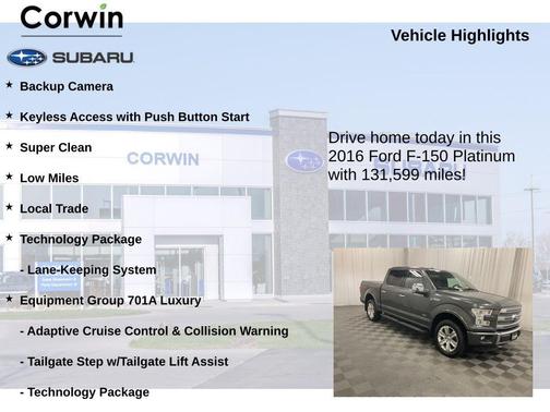 2016 Ford F-150 Platinum