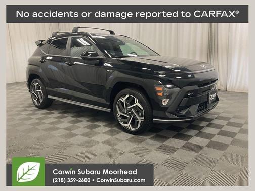 Abyss Black Pearl 2025 Hyundai KONA N Line S