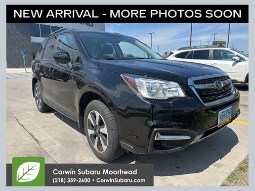Crystal Black Silica 2018 Subaru Forester 2.5i Premium